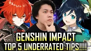 Top 5 Underrated Tips In Genshin Impact EVERYONE needs to know!