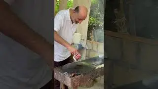 Eyyub Yaqubov Maxara bisirir #закатала #eyyubyaqubov #еда