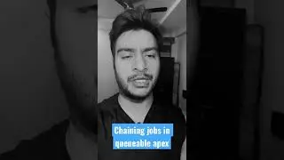 How many jobs you can chain in queueable apex || salesforce developer interview question 