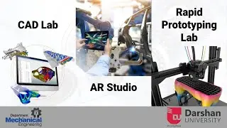 CAD, CAM & CAE Laboratory @ Darshan University
