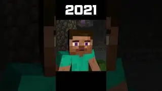 Evolution of Steve Minecraft