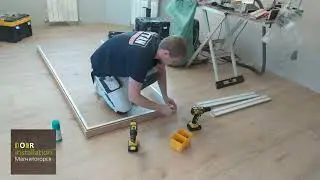 Установка межкомнатных дверей. Скрытые петли. Магнитные замки complete door installation