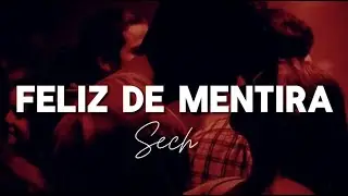 Estoy esperando que peleen pa' pasarte a recoger..🎶 SECH - Feliz de mentira (LETRA)
