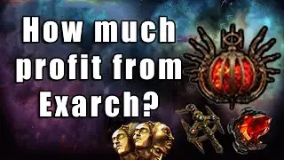 [3.18] How Much Profit is Exarch? | Loot From 100 Uber Exarchs| Path of Exile Sentinel