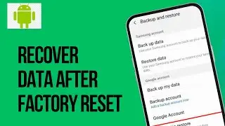 How to Recover Data After Doing Factory Reset