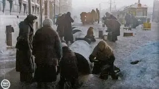 Historical Photos Of The Siege Of Leningrad - [COLORIZED HD]