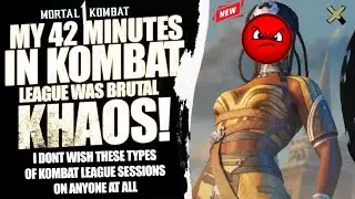Mortal Kombat 1 : 42 Minutes of Pain In Kombat League This Was Just Brutal!