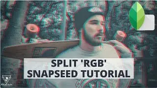 Glitch Effect aka Split RGB | Snapseed Tutorial | PiXinCreate