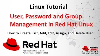 User and Group Management in Linux | Create, List, Add, Edit, Assign, and Delete User