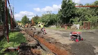 გრძელდება ქალაქ ოზურგეთში წყალმომარაგების არსებული ამორტიზებული ქსელის განახლება