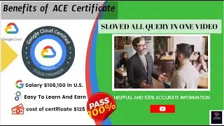 Google Cloud Certified Associate Cloud Engineer (ACE) | How to pass exam | overview, and benefits..