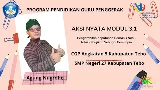 Aksi Nyata Modul 3.1 || Pengambilan Keputusan Sebagai Pemimpin Pembelajaran