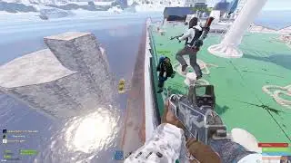 CARGO RAIDED A WATER BASE FOR US - RUST