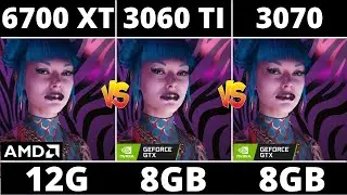 RX 6700 XT VS RTX 3060 TI VS RTX 3070 IN 2023 - TEST IN 8 GAMES 1080p 1440p
