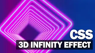 3D Infinity Effect CSS/HTML Tutorial