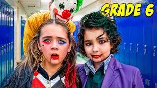 SURVIVING EVERY GRADE FOR HALLOWEEN!🎃