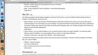 System Setup Mac sftp