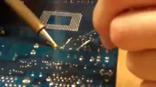 Replacing Leaking Capacitors on a Motherboard