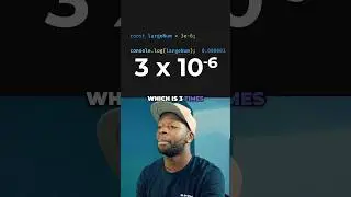 Large Numbers Trick in JavaScript #javascript #tips #code