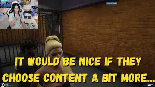 Pokimane thoughts about cops in the city | NoPixel GTA RP