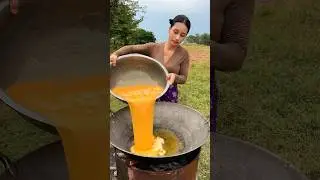 Egg crispy with noodle cook recipe 
