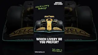 McLaren F1 2022 Livery Redesign 