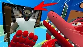 GRANNY ВЫЛЕЗЛА из ЭКРАНА и НАПУГАЛА ФОКСИ из FNAF !!! УПОРОТЫЕ ТОЙ АНИМАТРОНИКИ ФНАФ НАПАДАЮТ !!!