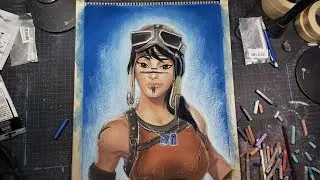 Drawing Renegade Raider- Fortnite Art