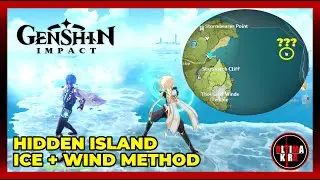 Genshin Impact - Hidden Island (Ice + Wind Method )