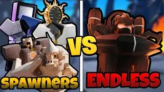 EVERY SPAWNER UNIT VS ENDLESS MODE... (Toilet Tower Defense)