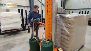 Palet Shrink Makinesi, Yarı Otomatik Ripack Turbopack