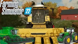 FARMING SIMULATOR 22 СПОСОБ 2 КАК ЛЕГЧЕ ВЫПОЛНИТЬ КОНТРАКТ НА ТЮКОВАНИЕ В !!!!!!!!!