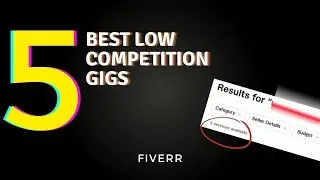 5 Low competition Gigs on Fiverr 2022 | Coding Ninja