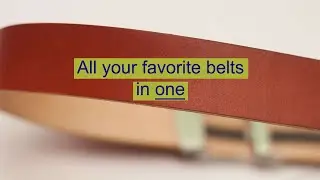 Aventail belt - Bespoke premium holeless belt