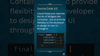 Learn how to make a liquid swipe animation in Flutter