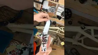 Colourful Stickers on my BMX Frame! ☝️😎 