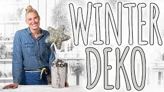 WINTERDEKO - IM SHABBY SCHICK FÜRS FENSTER - DIY