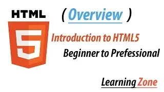 Introduction to HTML5 overview Beginner to Professional