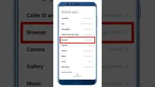 How to change browser on Poco, Xiaomi, Redmi Phone | Default Apps Browser Change #shorts