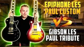 Epiphone Les Paul Custom VS Gibson Les Paul Tribute