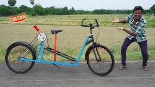 Making Pedal-Less Cycle | இனி மிதிக்க தேவையில்லை..! | Normal Cycle Modified to pedal less | MmK