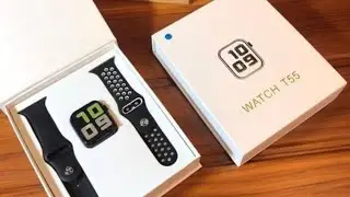T55 smart watch unboxing | unboxing of my T55 smart watch