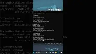 Find Any Website IP Address Using CMD | nslookup Command