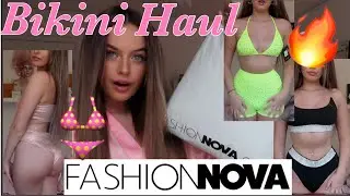 FASHION NOVA BIKINI TRY ON HAUL!!👙🤩ad