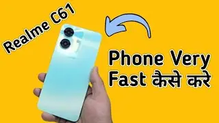 Realme C61 fast kaise banaye, how to make phone very faster in realme, how to remove animation in re