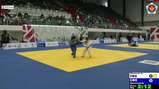 50 kg Манасян А Кулумаев Д 12 02 2015 Т2 Первенство России среди юношей и девушек до 18 лет, КАЗАНЬ