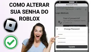 Como alterar a senha no Roblox | Alterar a senha do Roblox 2024