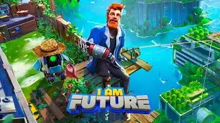 Продолжаем сюжет в I Am Future: Cozy Apocalypse Survival. Достраиваем лифт и антенну.