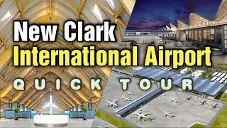 Over 700 Flights Weekly at New Clark International Airport Tour