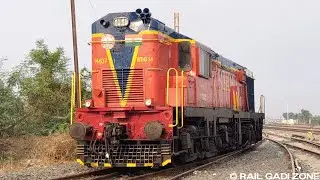 WDG3A Kingfisher Livery ALCO | Moula Ali Diesel Locomotive | Train Engine Shunting Indian Railways